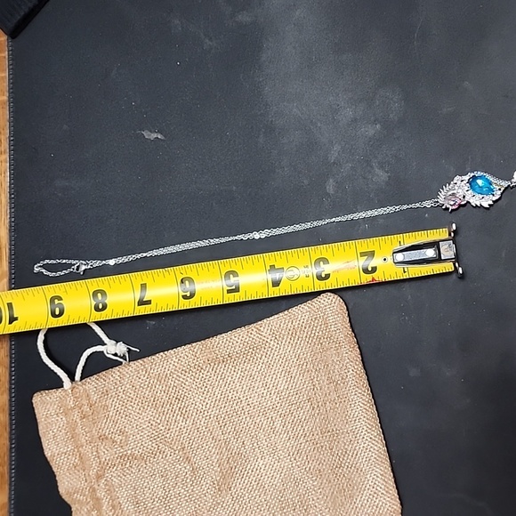 Unicorn tear drop Necklace - Picture 4 of 5